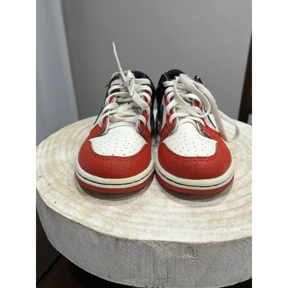 Nike Dunk Low EMB NBA 75th Anniversary Chicago Bulls PS Size 13C DC9564-100